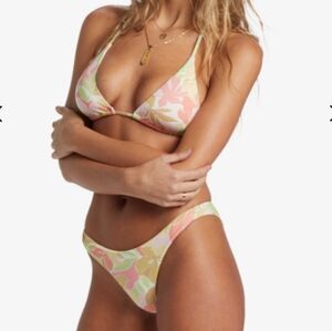 BILLABONG NEW Sunshine Diaries Tanga Bikini Bottoms